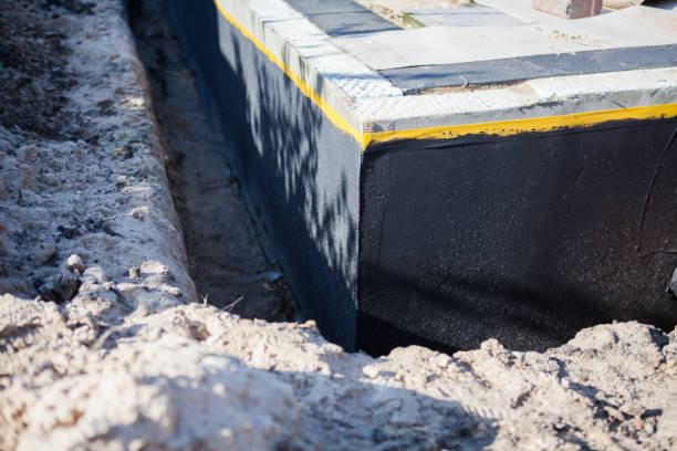 Residential Waterproofing installation at a Durand, IL home by SJ Waterproofing Pros